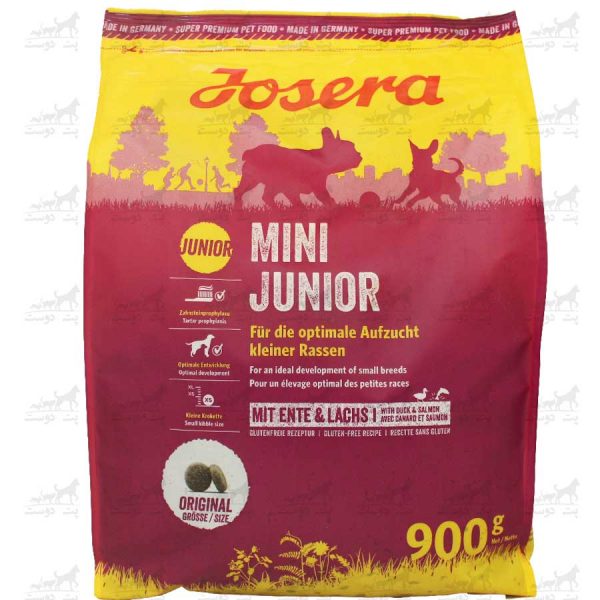 غذای-خشک-توله-سگ-نژاد-کوچک-Mini-Junior-برند-Josera