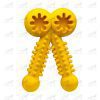اسباب-بازی-دندانی-طرح-ستاره-با-محفظه-تشویقی-کد1416-زرد