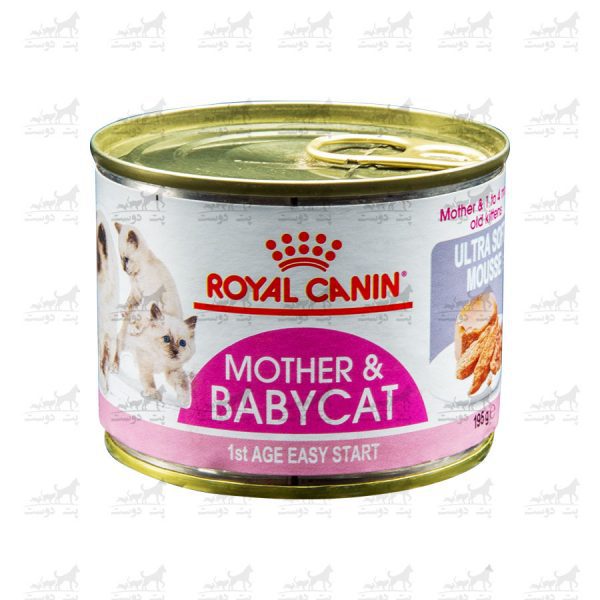 کنسرو-بچه-گربه-مدل-Mother-and-Baby-برند-Royal-Canin